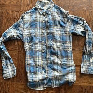 J crew. X Small Flannel button shirt